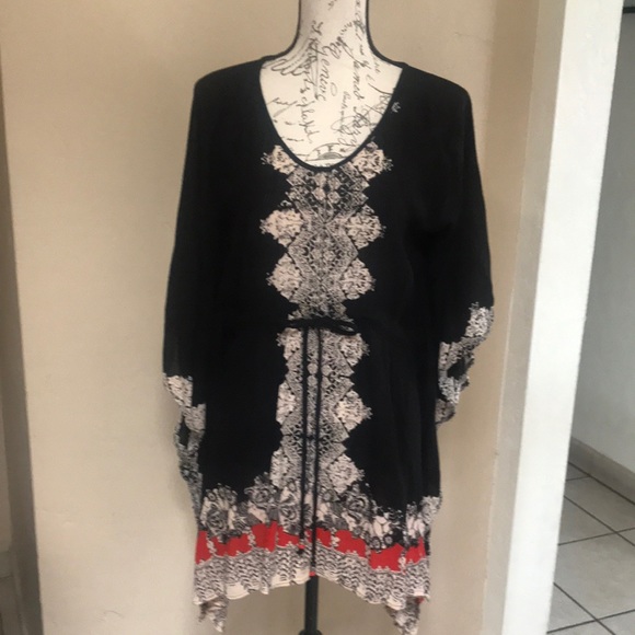 Angie Dresses & Skirts - ANGIE Women’s Black/Red/Beige Casual Dress.  Size Medium